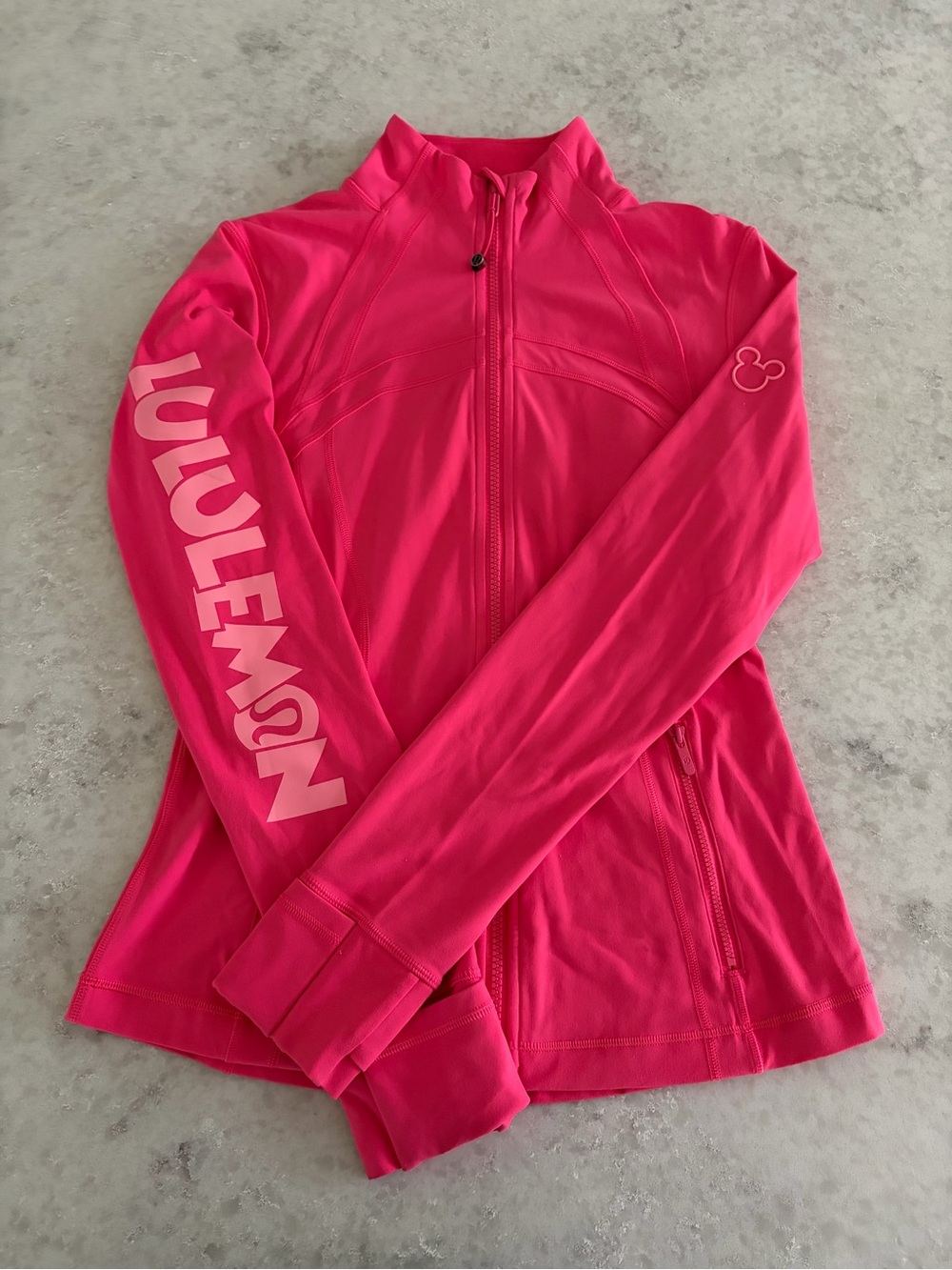 Disney x Lululemon Define Jacket - Lip Gloss Pink / Size 8